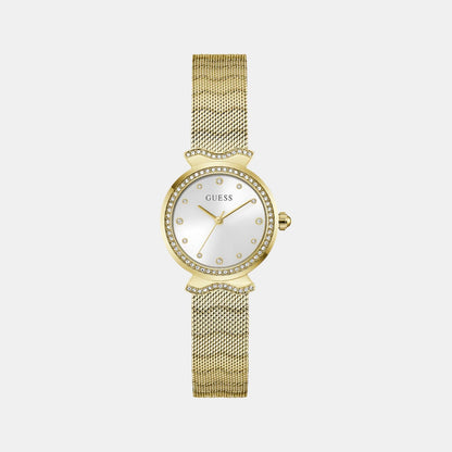 Guess Gb Mermaid Women Quartz White Dial Analog Stainless Steel Gw0866L2