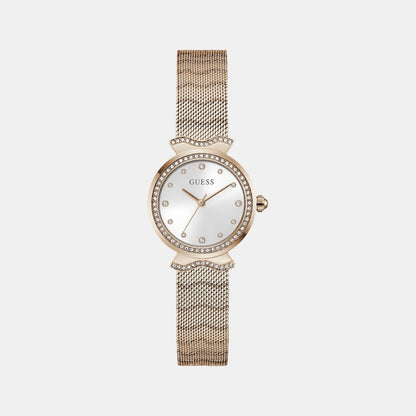 Guess Gb Mermaid Women Quartz White Dial Analog Stainless Steel Gw0866L3