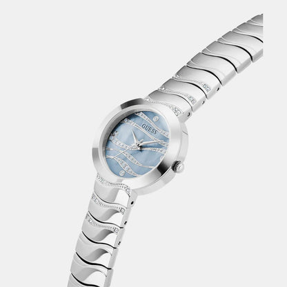 Guess Gd Laguna Women Quartz Blue Dial Analog Stainless Steel Gw0871L1