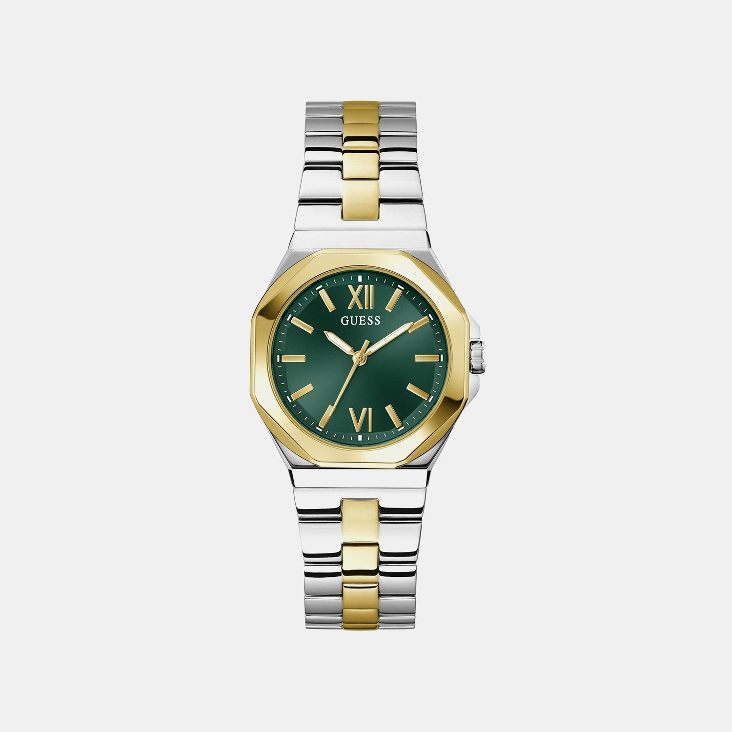 Guess Gd Empress Women Quartz Green Dial Analog Stainless Steel Gw0873L4