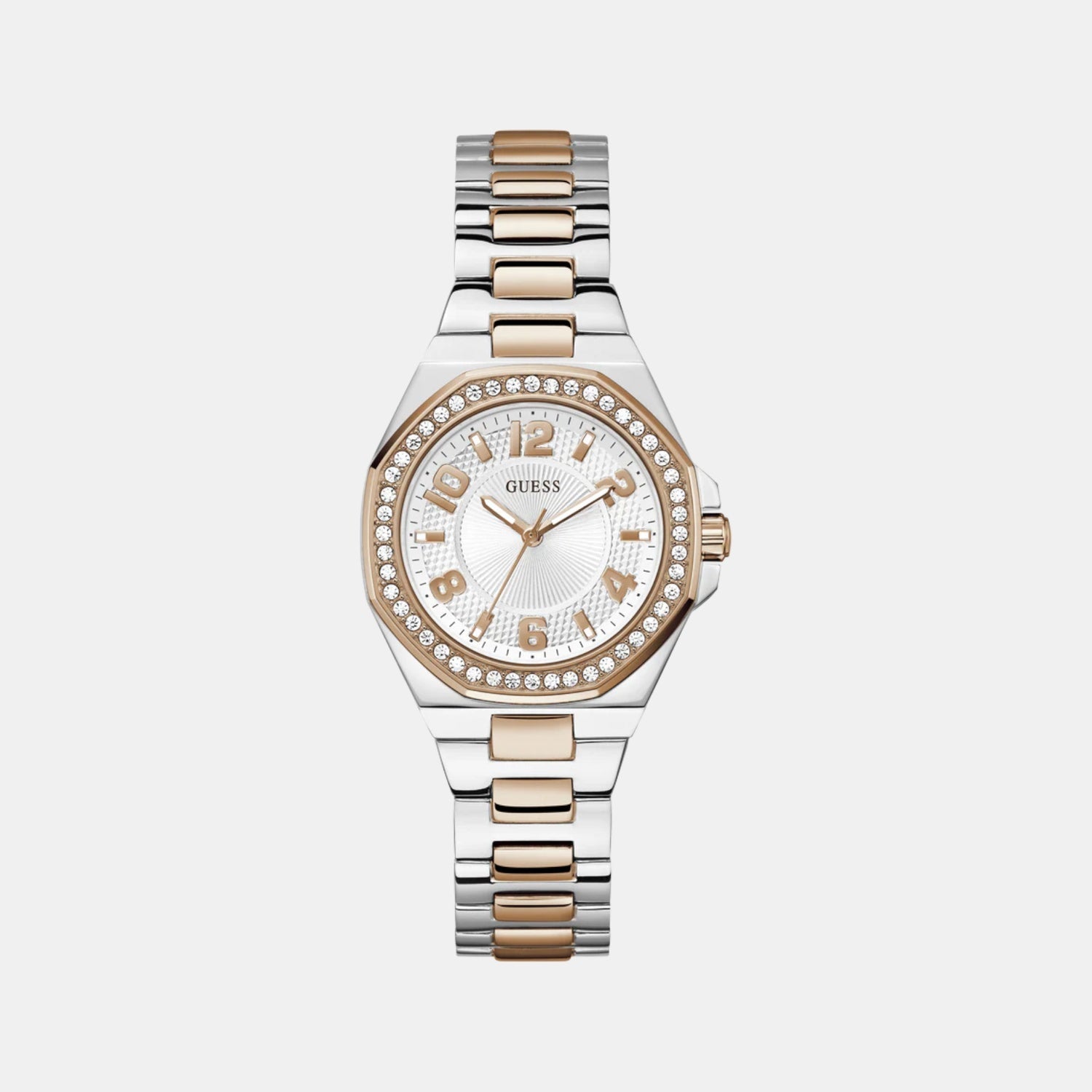 Guess Gs Contessa Women Quartz White Dial Analog Stainless Steel Gw0877L4