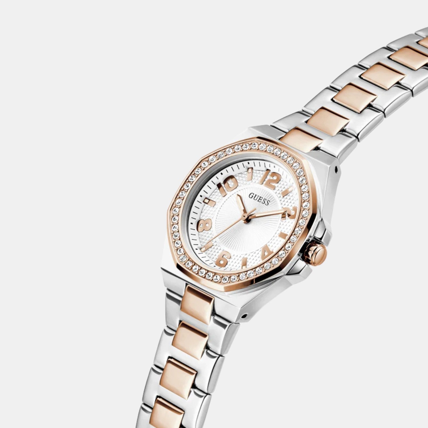 Guess Gs Contessa Women Quartz White Dial Analog Stainless Steel Gw0877L4