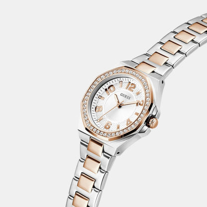 Guess Gs Contessa Women Quartz White Dial Analog Stainless Steel Gw0877L4