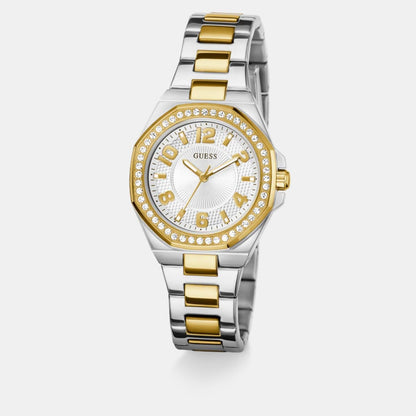 Guess Gs Contessa Women Quartz White Dial Analog Stainless Steel Gw0877L5