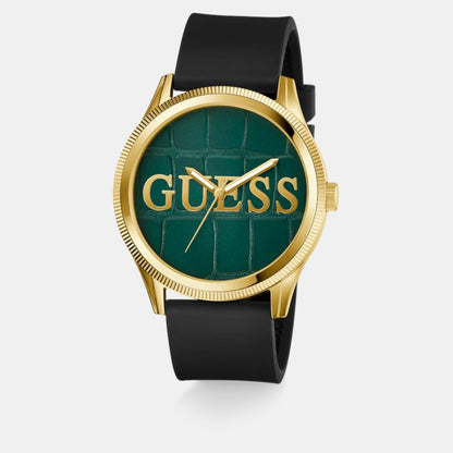 Guess Gt Reputation Men Quartz Green Dial Analog Stainless Steel Gw0887G2