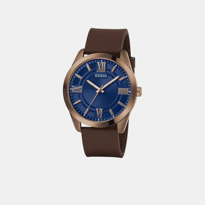 Guess Gd Elliot Men Quartz Blue Dial Analog Stainless Steel Gw0894G3