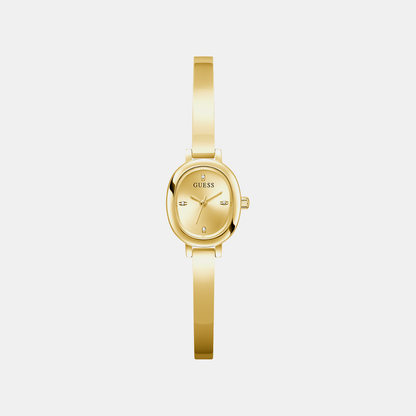 Guess Gb Penelope Women Quartz Champagne Dial Analog Stainless Steel Gw0924L2