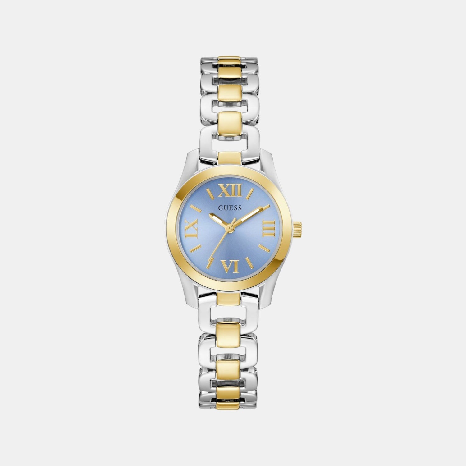 Guess Gb Veda Women Quartz Blue Dial Analog Stainless Steel Gw0927L3