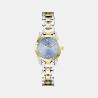 Guess Gb Veda Women Quartz Blue Dial Analog Stainless Steel Gw0927L3