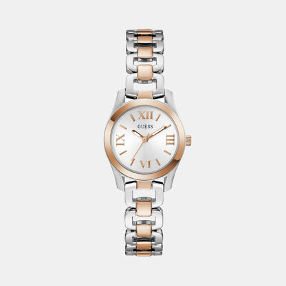 Guess Gb Veda Women Quartz White Dial Analog Stainless Steel Gw0927L5