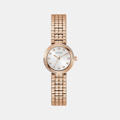 Guess Gb Clara Women Quartz White Dial Analog Stainless Steel Gw0930L3