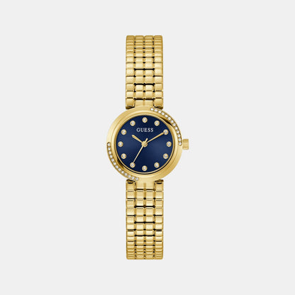 Guess Gb Clara Women Quartz Blue Dial Analog Stainless Steel Gw0930L4