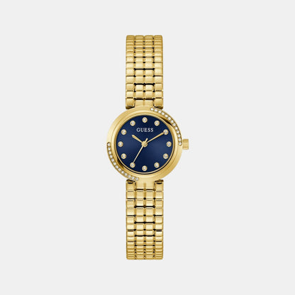 Guess Gb Clara Women Quartz Blue Dial Analog Stainless Steel Gw0930L4