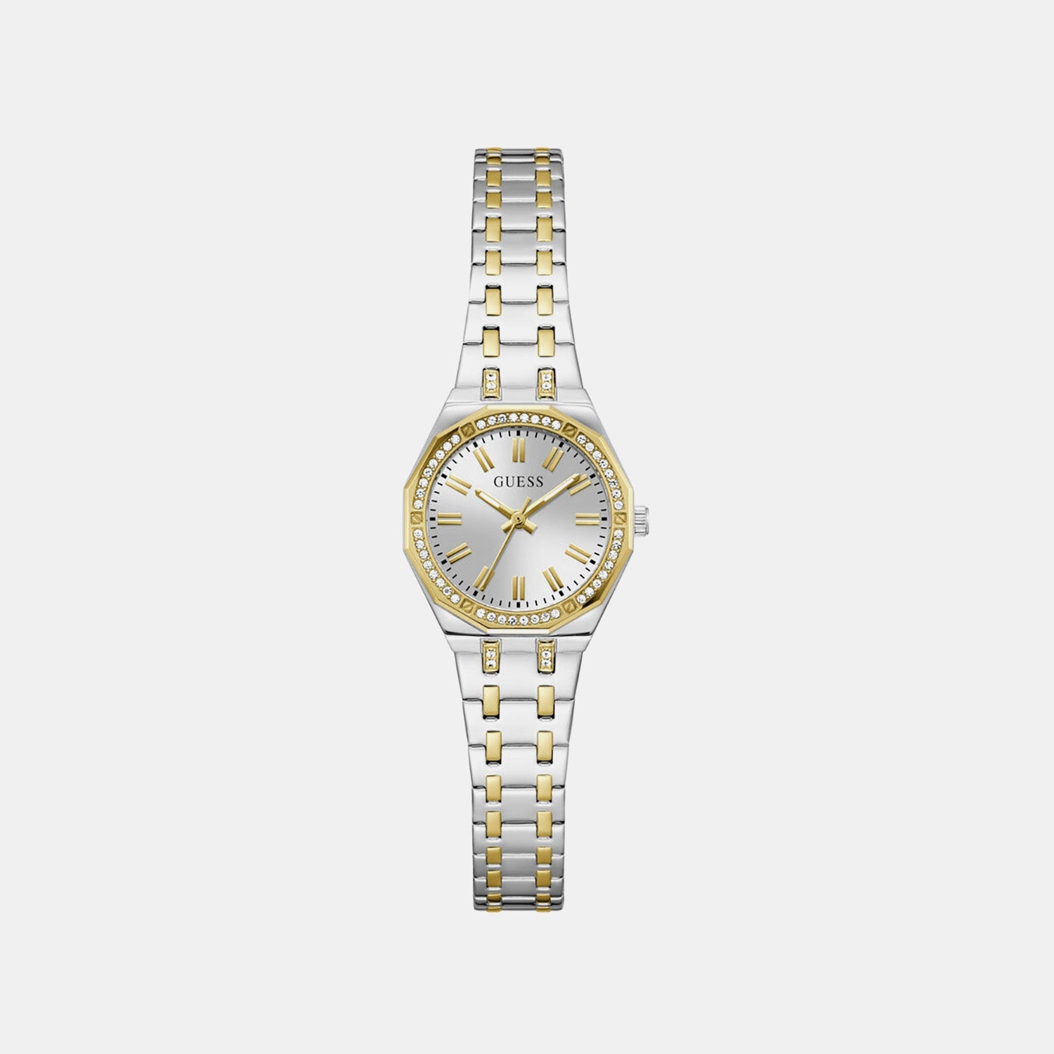 Guess Gb Pixie Women Quartz Silver Dial Analog Stainless Steel Gw0931L3