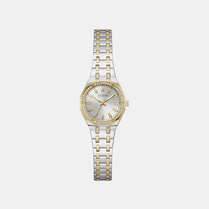 Guess Gb Pixie Women Quartz Silver Dial Analog Stainless Steel Gw0931L3