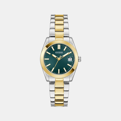 Guess Gd Alice Women Quartz Green Dial Analog Stainless Steel Gw0934L3