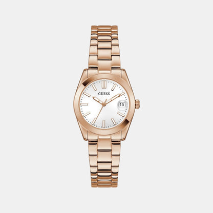 Guess Gd Alice Women Quartz White Dial Analog Stainless Steel Gw0934L4