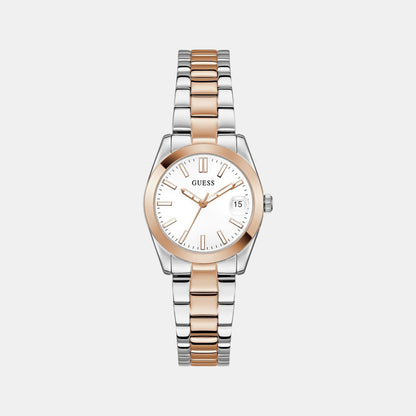 Guess Gd Alice Women Quartz White Dial Analog Stainless Steel Gw0934L6