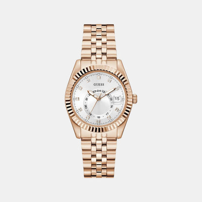 Guess Gd Jada Women Quartz White Dial Analog Stainless Steel Gw0936L4