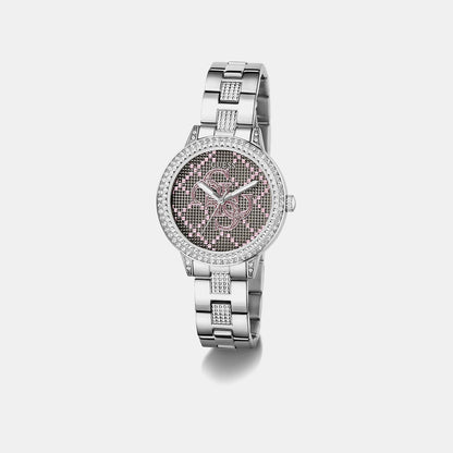 Guess Gt G Lace Women Quartz Silver Dial Analog Stainless Steel Gw0944L1
