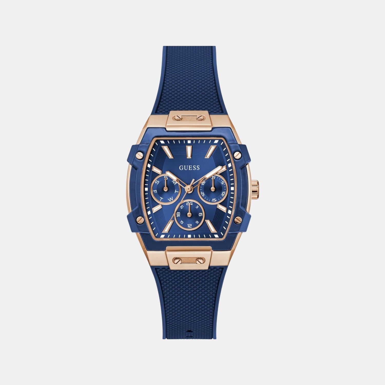 Guess Gt Phoenix Women Quartz Blue Dial Analog Stainless Steel Gw0945L4