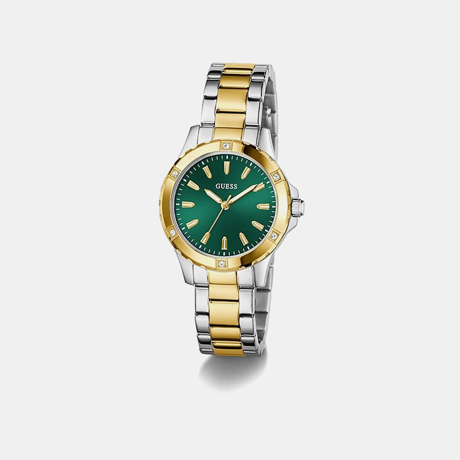 Guess Gs Mist Women Quartz Green Dial Analog Stainless Steel Gw0948L8