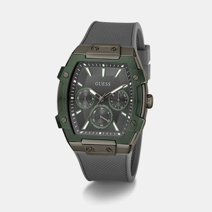Guess Gt Phoenix Men Quartz Grey Dial Analog Stainless Steel Gw0956G3
