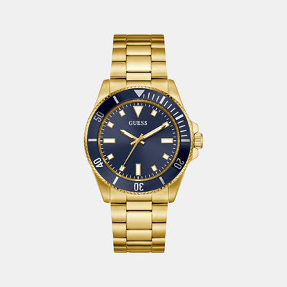 Guess Gs Cliff Men Quartz Blue Dial Analog Stainless Steel Gw0968G2