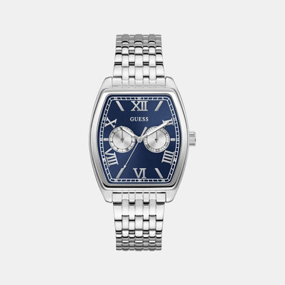 Guess Gd Gabriel Men Quartz Blue Dial Analog Stainless Steel Gw0975G1