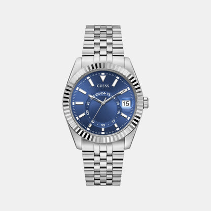 Guess Gd Jaden Men Quartz Blue Dial Analog Stainless Steel Gw0977G1