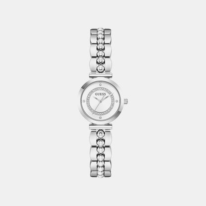 Guess Gb Leena Women Quartz White Dial Analog Stainless Steel Gw0994L1