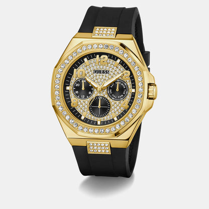 Guess Gt Empire Men Quartz Black Dial Analog Stainless Steel Gw1002G2