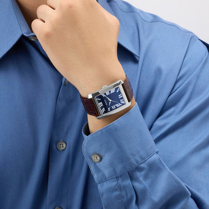 Guess Gd Clyde Men Quartz Blue Dial Analog Stainless Steel Gw1003G2