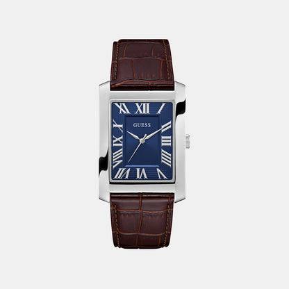 Guess Gd Clyde Men Quartz Blue Dial Analog Stainless Steel Gw1003G2