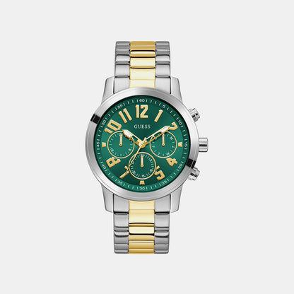 Guess Gs Parker Men Quartz Green Dial Analog Stainless Steel Gw1006G4