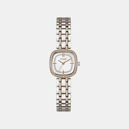 Guess Gb Hazel Women Quartz White Dial Analog Stainless Steel Gw1018L5