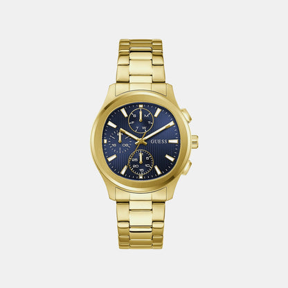 Guess Gd Palmer Men Quartz Blue Dial Analog Stainless Steel Gw1048G2