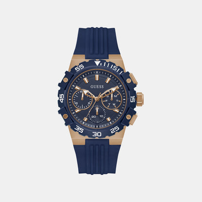 Guess Gs Fore Men Quartz Blue Dial Analog Stainless Steel Gw1059G5