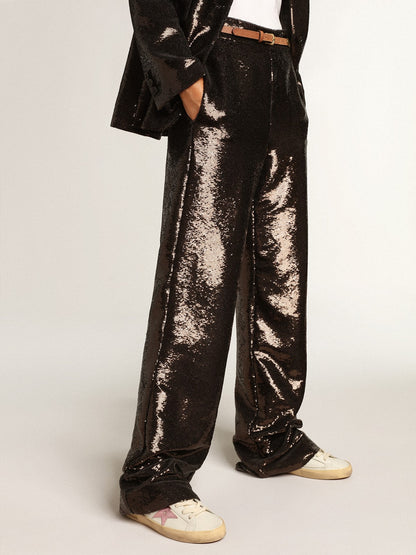 Golden Goose Womens Super-Star In White Nappa With Pink Metallic Leather Star Womens