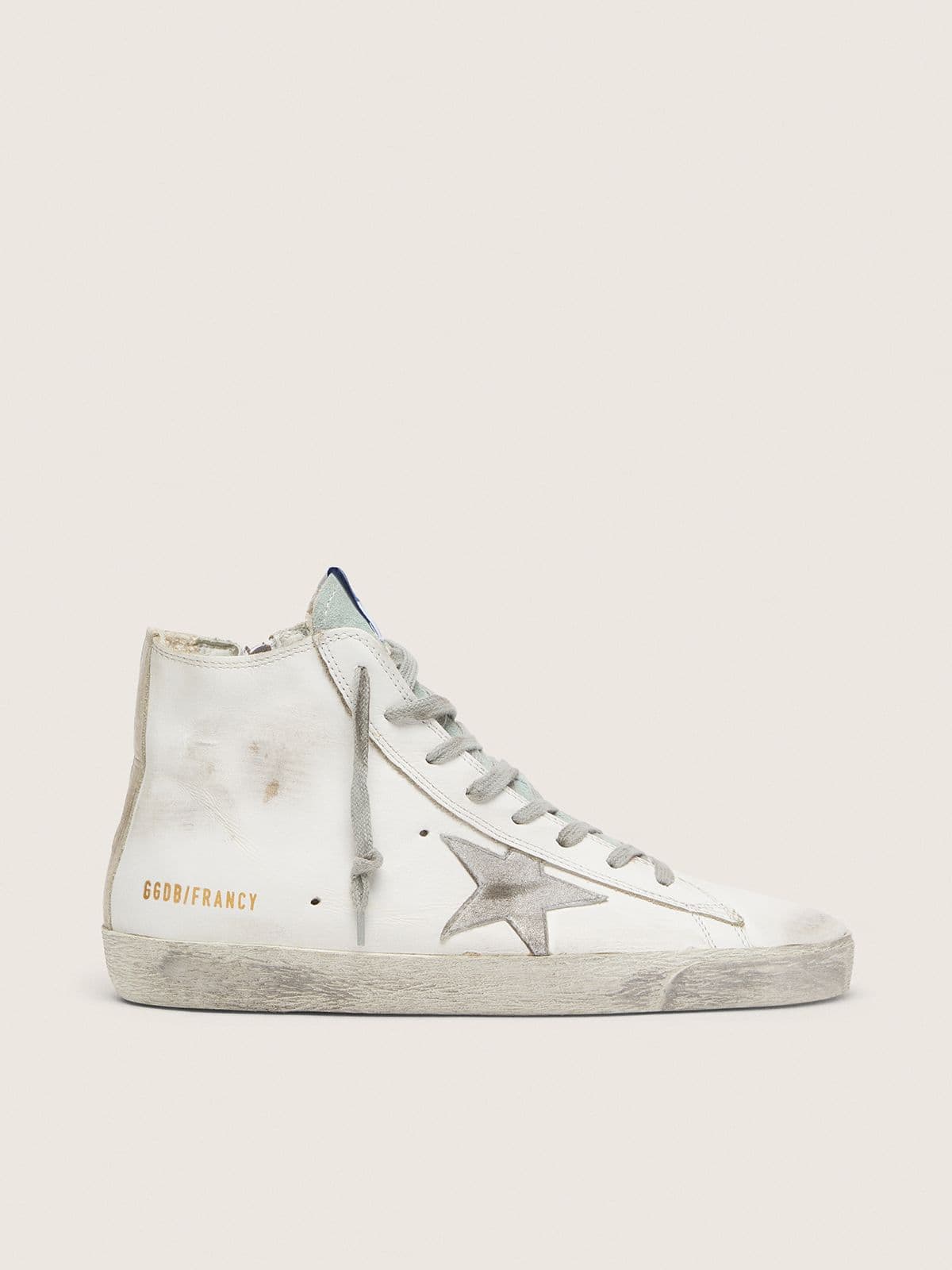 Golden Goose Womens Francy Leather With Suede Star Womens