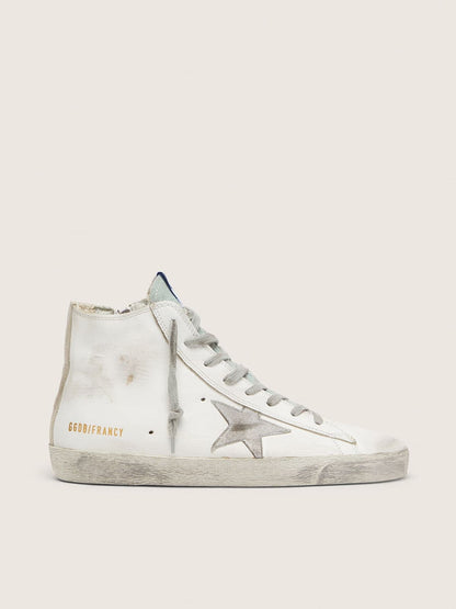 Golden Goose Womens Francy Leather With Suede Star Womens
