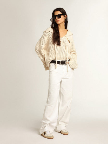 Golden Goose Womens Ball Star With Leopard Print Pony Skin Star And Black Heel Tab Womens