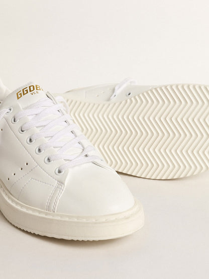 Golden Goose Womens Bio-Based Starter With White Star And Heel Tab Womens