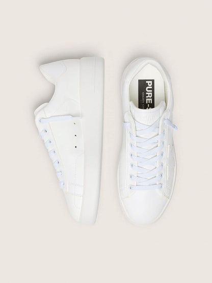 Golden Goose Womens Bio-Based Purestar With White Star And Heel Tab Womens