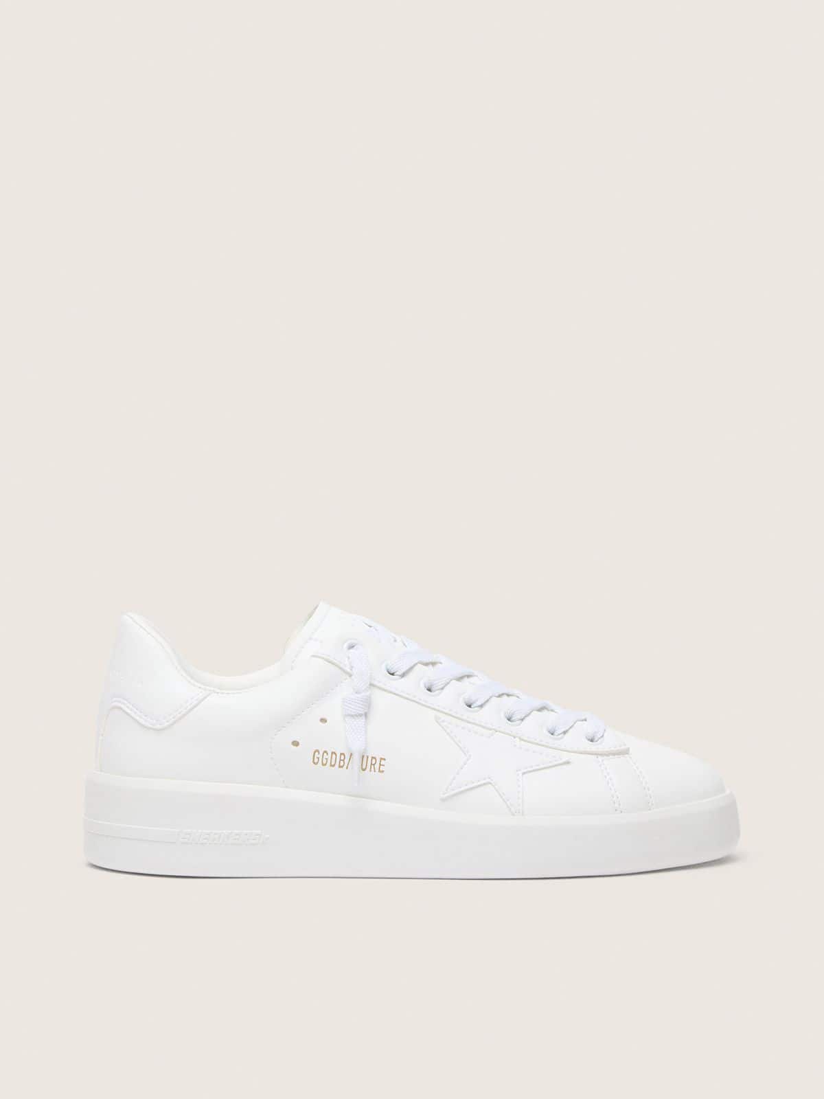 Golden Goose Womens Bio-Based Purestar With White Star And Heel Tab Womens