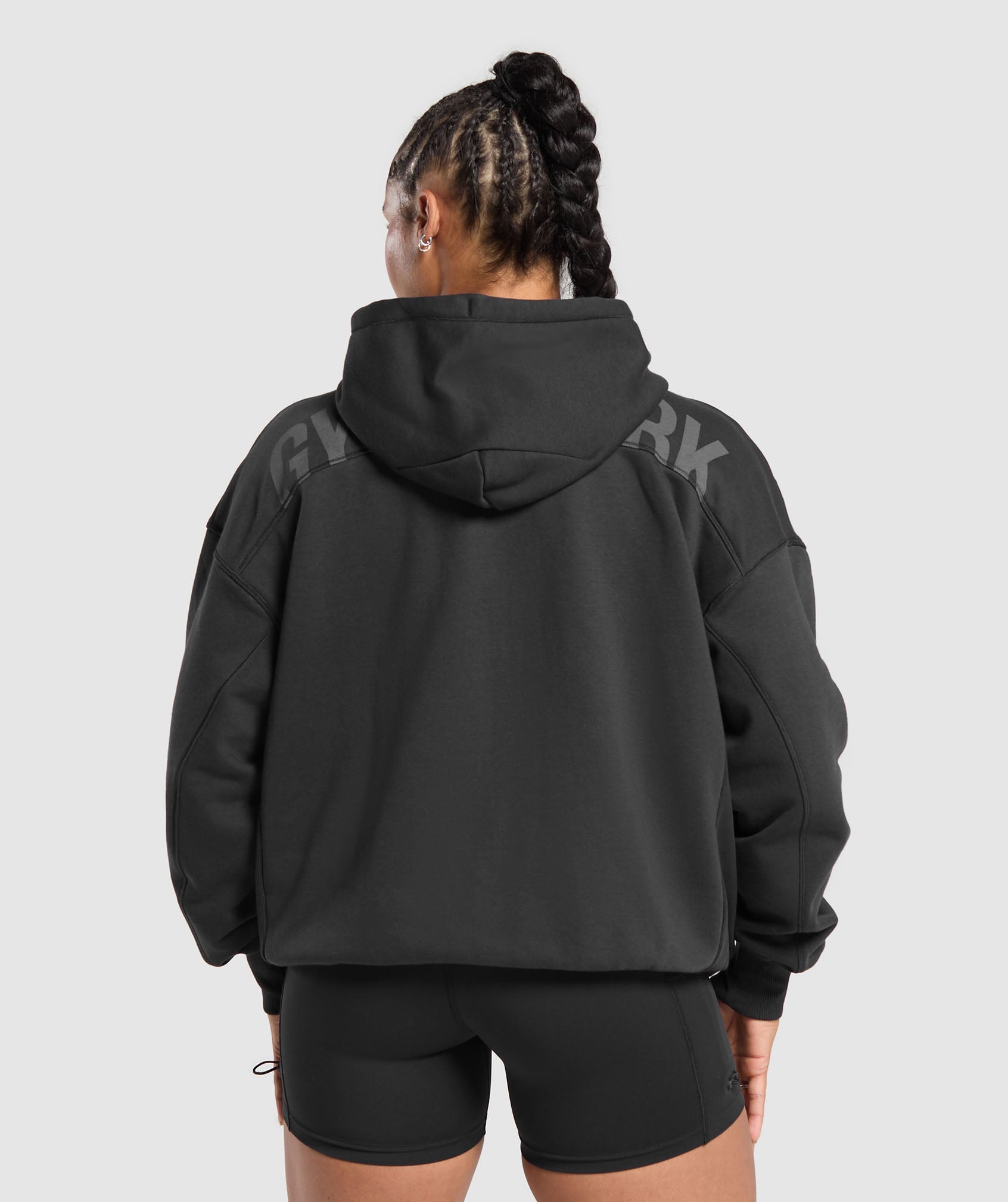 Women's Gymshark Power Hoodie Black