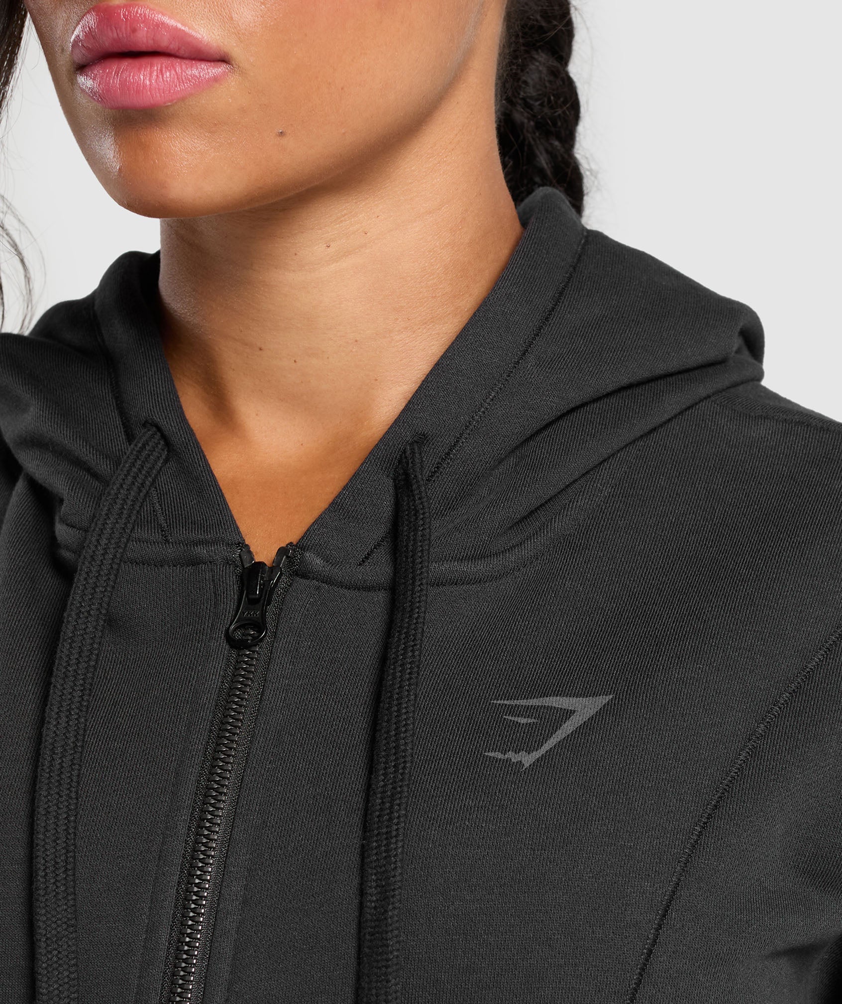 Women's Gymshark Power Hoodie Black