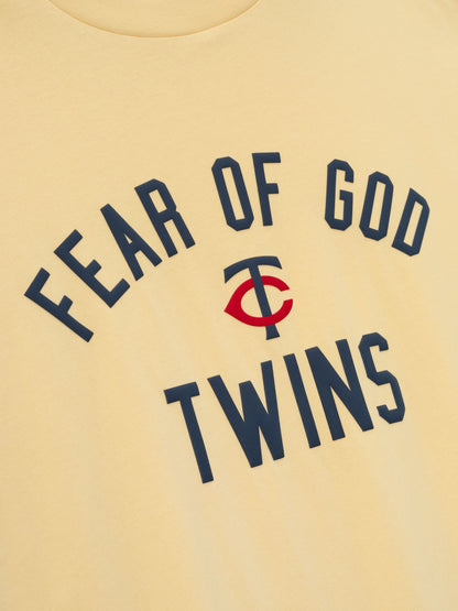 Essentials Twins 90S Tee Italian Straw