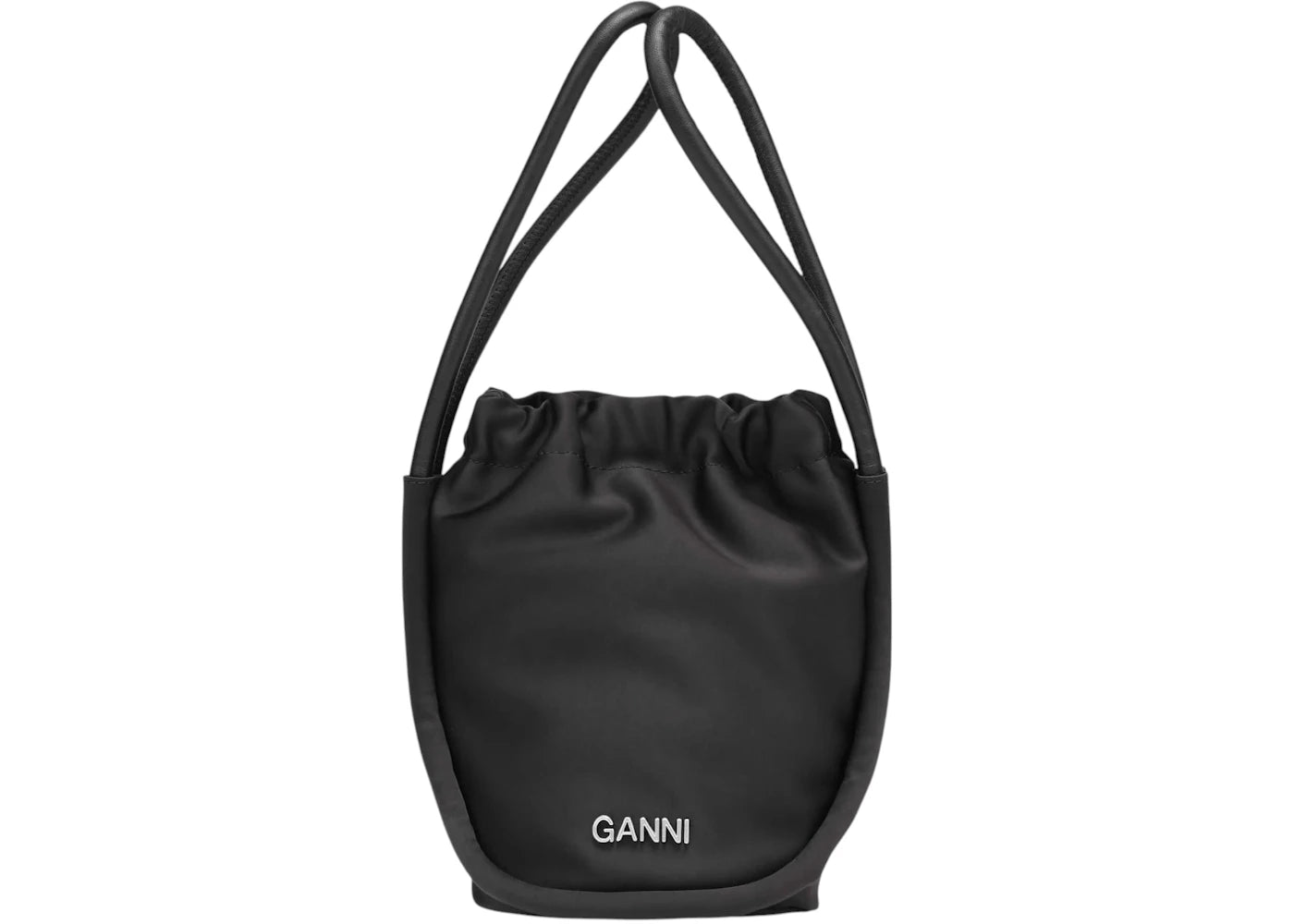 Ganni Knot Mini Bag Black