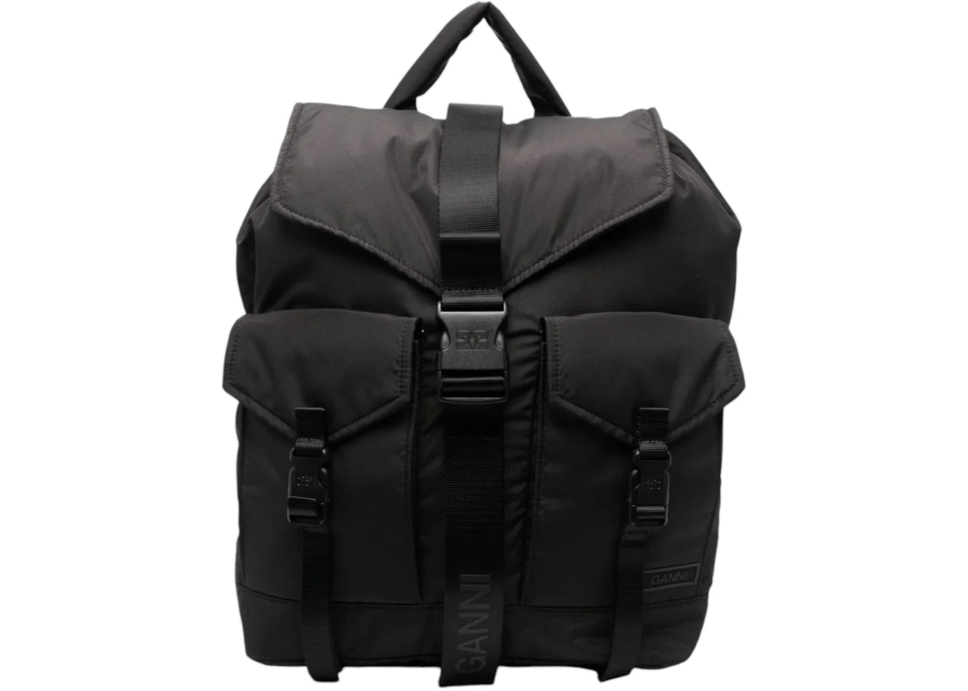 Ganni Tech Backpack Bag Black